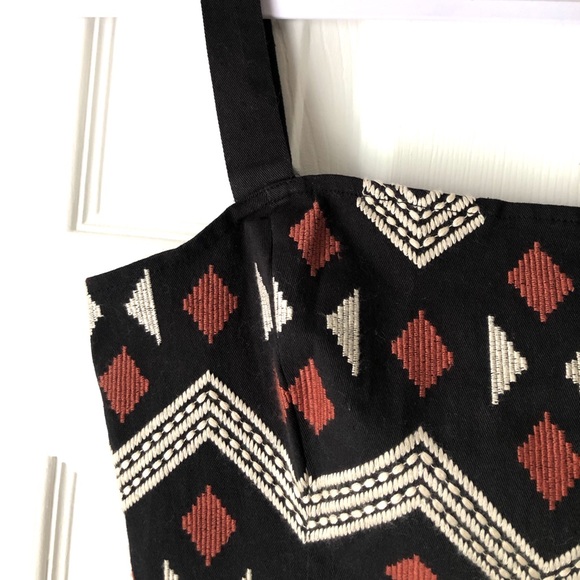 Forever 21 Contemporary Tribal Crop Top - Picture 3 of 5